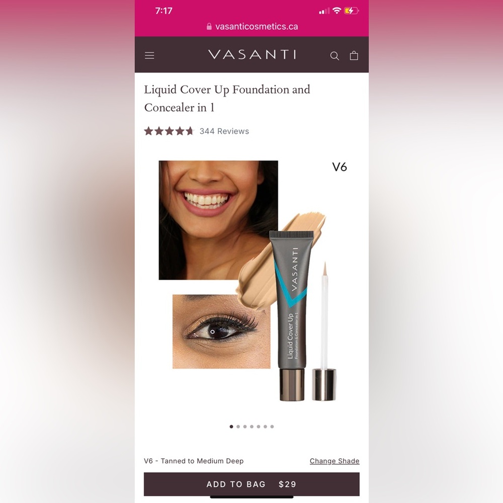 Vasanti foundation/ concealer